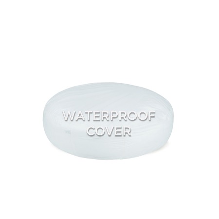Sook Bed Waterproof Cover Single Item (V.2, Round) [SO-BW101]